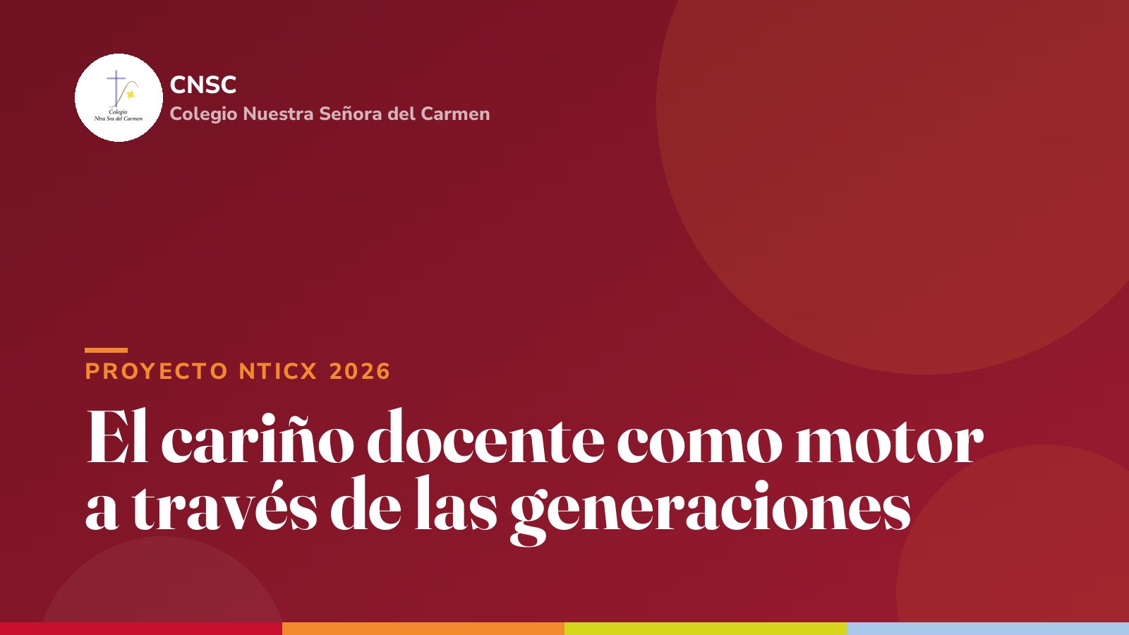 El cariño docente como motor a través de las generaciones